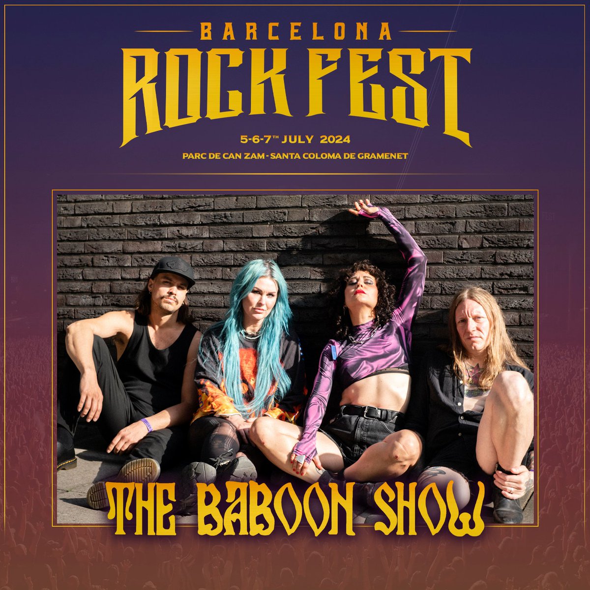 🤟 The Baboon Show

🎟️ Entradas: barcelonarockfest.com/entradas-festi…

#thebaboonshow #barcelonarockfest #barcelonarockfest2024