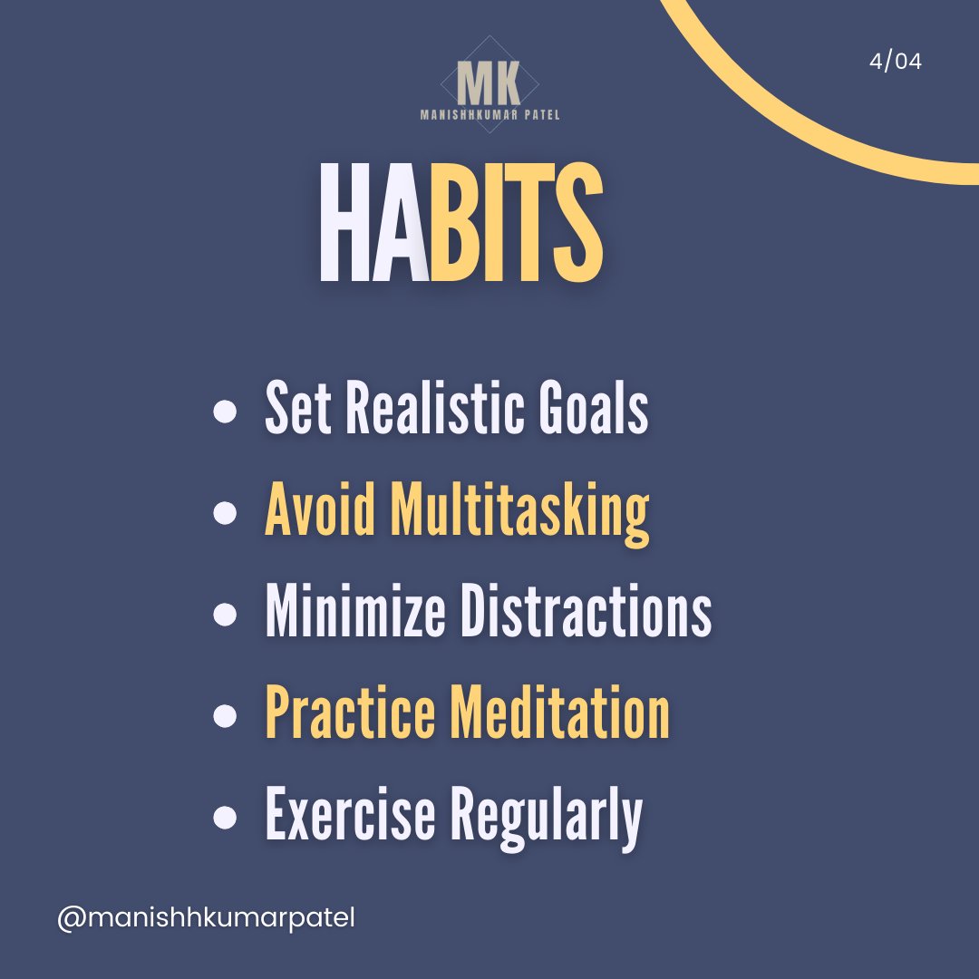 5 HABITS to increase your FOCUS !

#habits #habitcoach #lifecoach #Focus