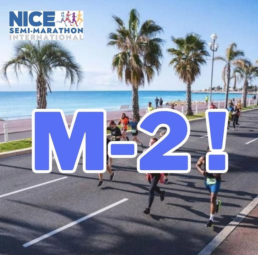 M-2 🔥avant le coup d’envoi du 32e <a href="/SemiMarathon06/">Nice Semi-Marathon</a> ! Places limitées et changement de tarifs le 18 mars prochain ! ➡️nicesemimarathon.com <a href="/VilledeNice/">Ville de Nice</a> <a href="/ExploreNCA/">Explore Nice Côte d'Azur</a> <a href="/VisitCotedazur/">Côte d'Azur France</a> <a href="/BFMCotedazur/">BFM Nice Côte d'Azur</a> <a href="/RTL2officiel/">RTL2 🎸</a> <a href="/Nice_Matin/">Nice-Matin</a> <a href="/F3cotedazur/">France 3 Côte d'Azur</a> <a href="/MizunoFrance/">Mizuno France</a> <a href="/PetitesAffiches/">📙 Petites Affiches06</a>