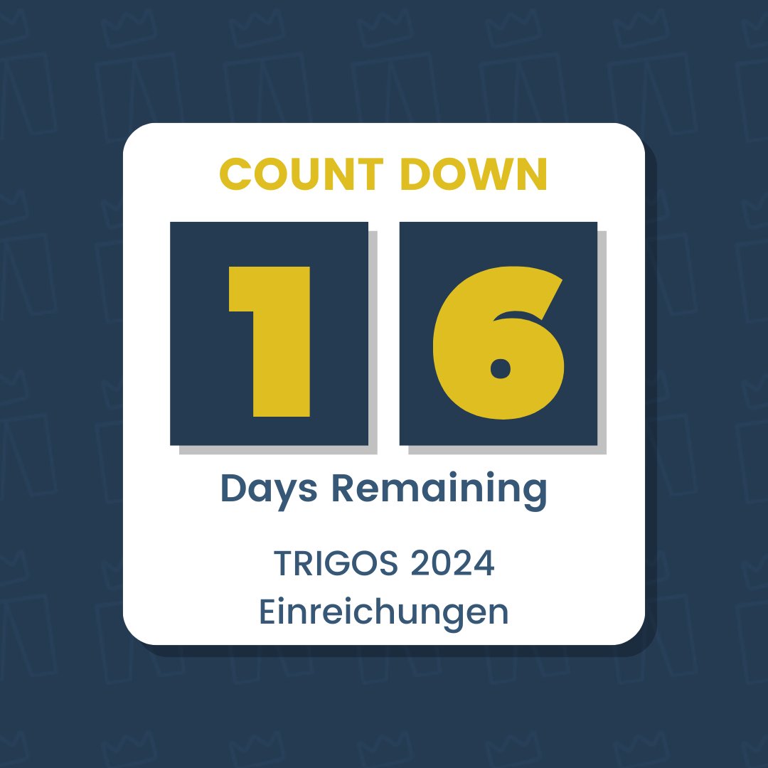 TRIGOS Award tweet media