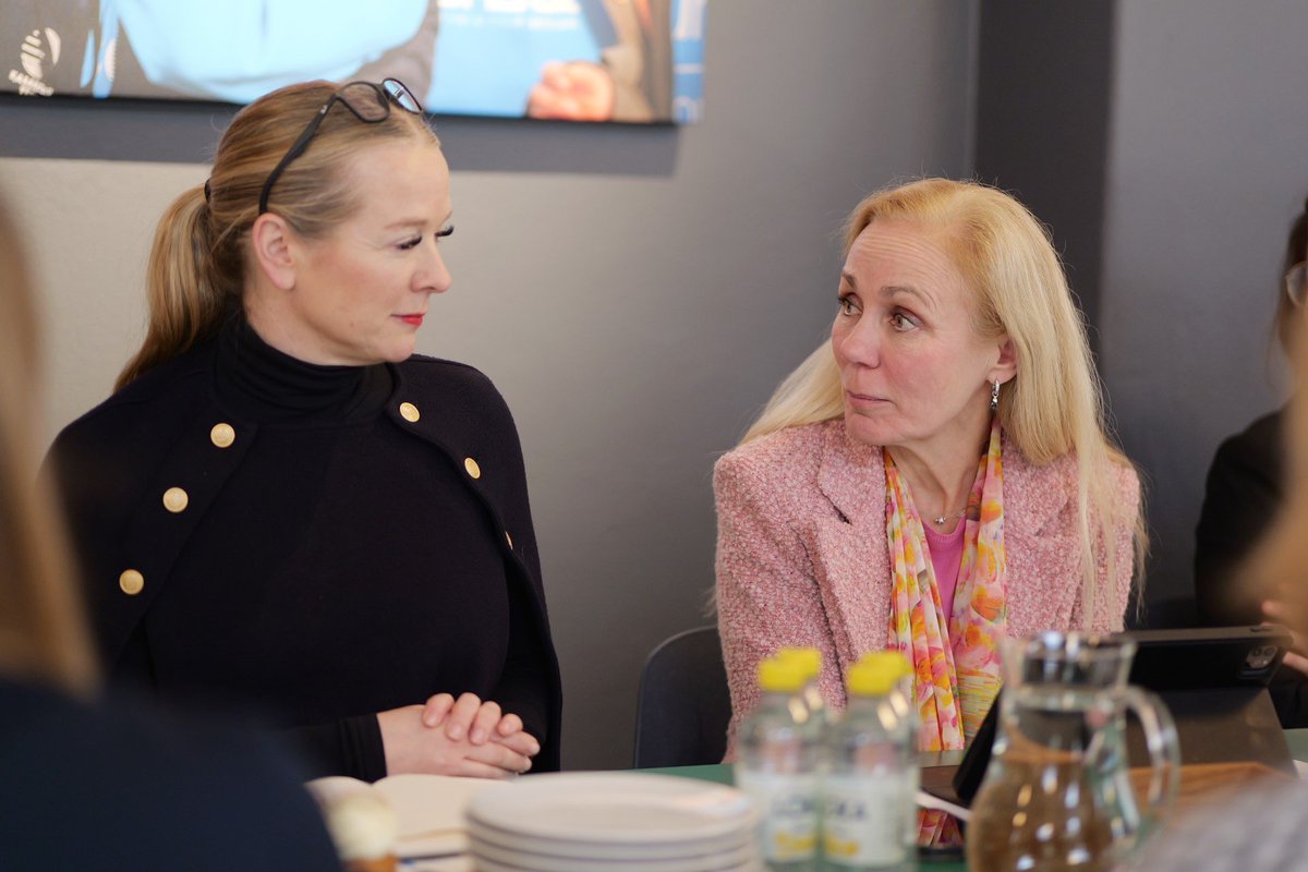 Sweden’s State Secretary, Diana Janse, and colleagues from Swedish MFA visited us at our Innovation Centre in Stockholm where we had a good discussion on increased multilateral collaboration and partnership to ensure #InnovationImpact for children globally. @unicefsverige