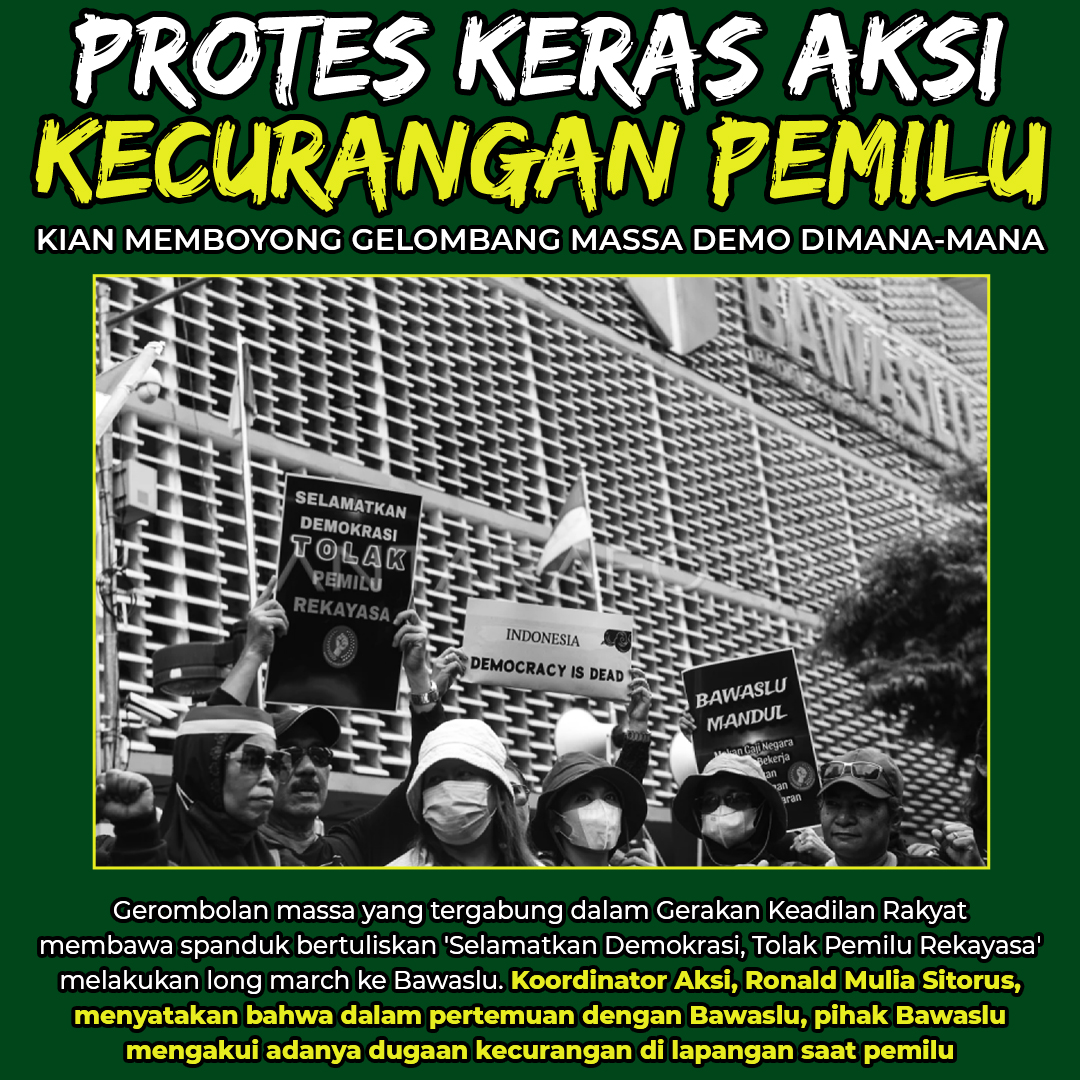 RizkaPerta's tweet photo. Ribuan Gelombang Massa Aksi Turun Ke Jalan! Protes Keras Kecurangan Pemilu..!!

Mas AHY Vincent Hak Angket Heru Budi Jepang Teddy Demokrat https://t.co/hkTWU88yKG