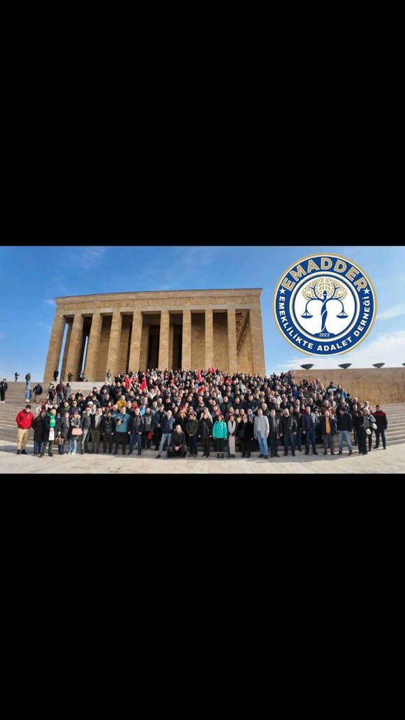 Bizi durduramazsınız
Arkamız sağlam 
Dahada varız 

Haklıyız Kazanacağız
ANAYASA 10 a UYUN 
<a href="/EmadDernegi/">EMEKLİLİKTE ADALET DERNEĞİ ⚖️</a> 
#BirGüne17YılKulHakkıdır