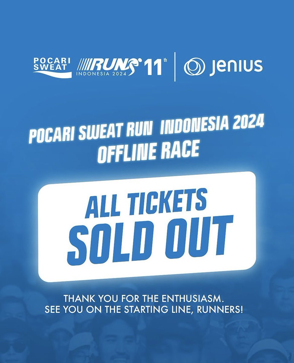 onenonlyfriend's tweet photo. 🏃*WTS (Want To Sell)*💨🎽🥇
1. Bekasi Marathon Kategori HM (21K) Jersey Male ukuran L *jual di harga normal 660 K* event tgl 3 Maret 2024

2. Makassar Half Marathon Kategori HM (21K) Jersey Male ukuran L *jual di harga normal 550K* event tgl 2 Juni 2024 https://t.co/iyYvrceIFC