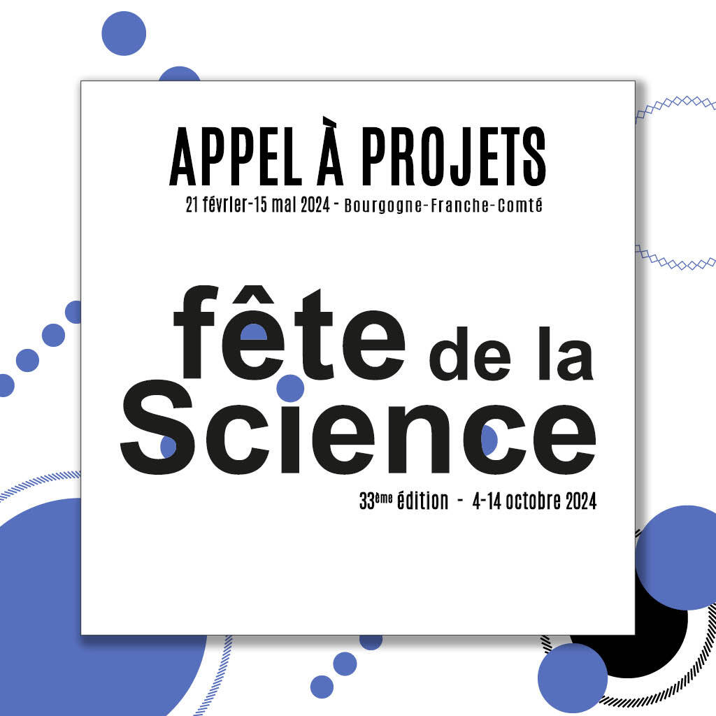[#FDS2024] Retour de la Fête de la science 🔥 Vous souhaitez proposer un #événement pour la @FeteScience en Bourgogne-Franche-Comté ? Envoyez vos projets avant le 15 mai ! Toutes les infos de participation par ici ⤵️ echosciences-bfc.fr/communautes/fe…