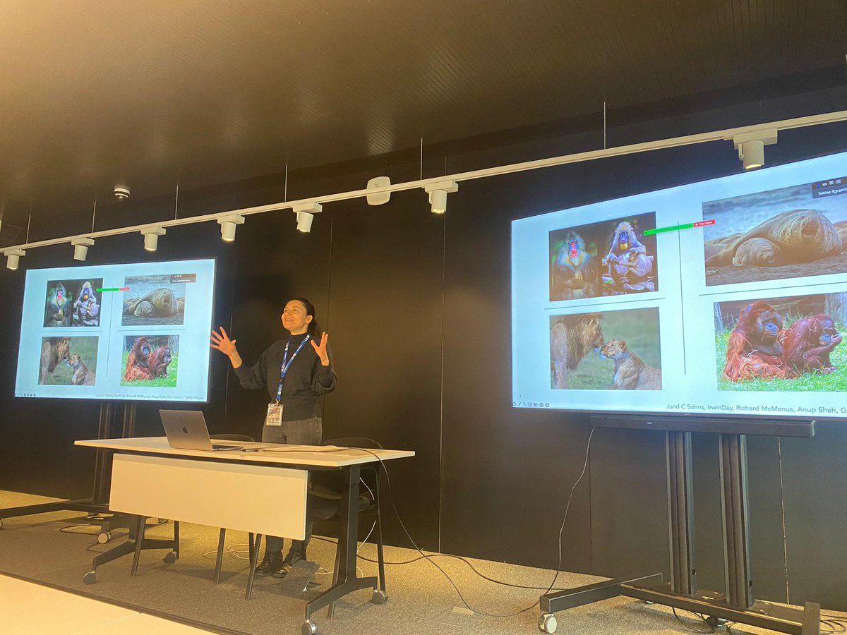 It was great to have <a href="/MargaridaMCM/">Margarida Cardoso Moreira</a> at <a href="/BSC_CNS/">BSC-CNS</a> speaking about cell type and organ evolution of mammals.
Her work on gene expression differences btw sexes across species using bulk and single-cell cell data is of great interest to our lab.
Hope to see her back!
