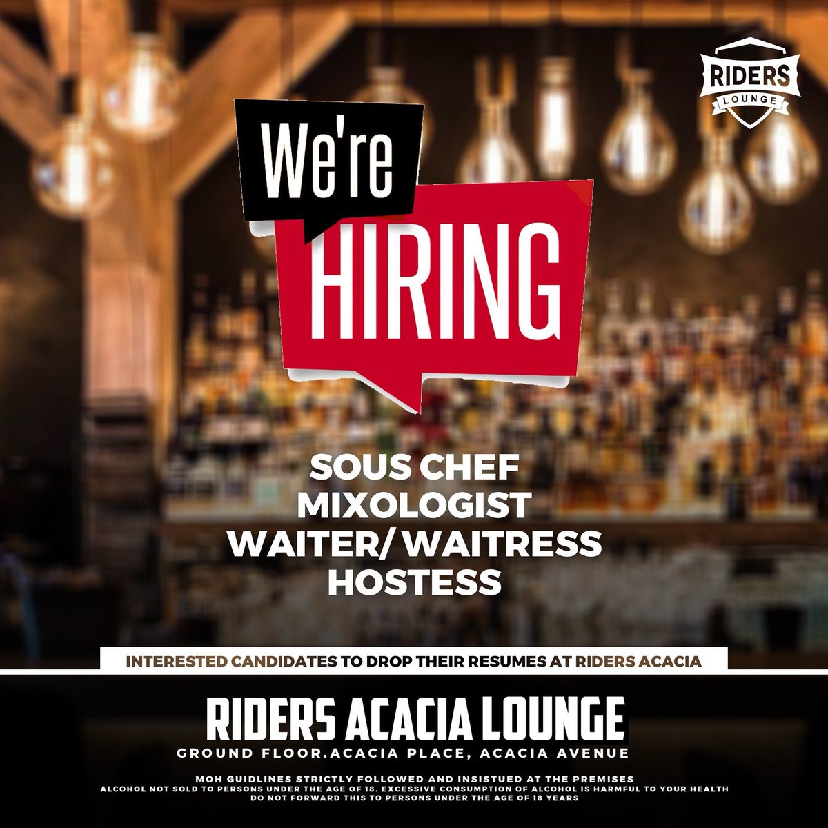 JOB ALERT📢📢
@RidersUganda is hiring.
Apply and share with others widely. 

#jobclinicug #JobseekersWednesday   #jobs #MakerereUniversity #ApplyNow #jobsinuganda #RayG #careers