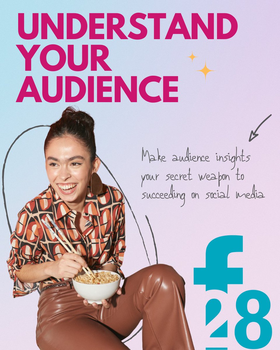 Unlock #socialmediasuccess by understanding your audience ✨ Dive deep into your #analytics. Who are your followers? What makes them tick? What content grabs their attention? The answers unlock powerful strategies!

Message us to find out more!