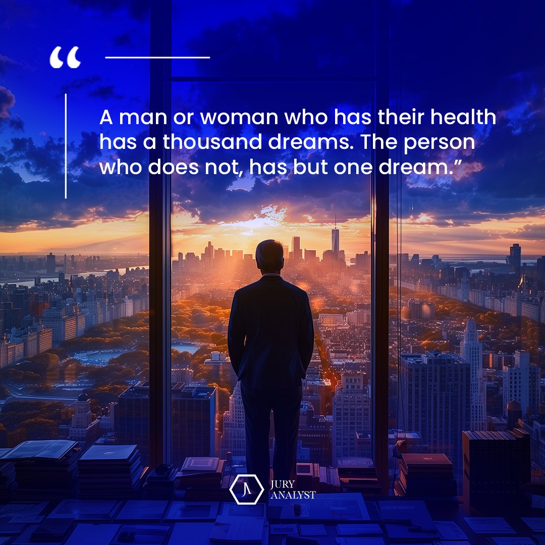 JuryAnalyst's tweet photo. Reflect on this powerful insight: Health is the cornerstone of our aspirations and capabilities. 🌟🩺 

By emphasizing early detection and seamless care, we not only safeguard lives but also preserve the multitude of dreams that define our existence.   

#Healthcare #Justice https://t.co/8puhYEXb1o