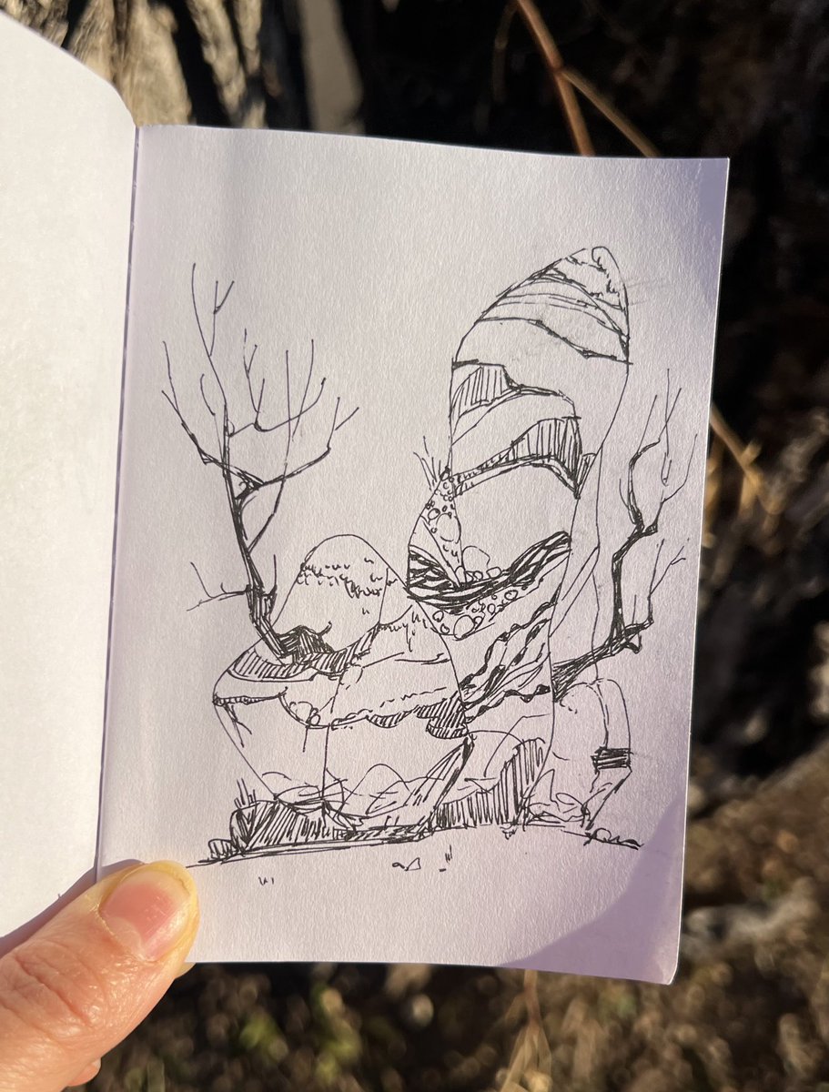 ntkimart's tweet photo. Continuing my love for #tree and #rock
#illustration #sketch #artoftheday #ink #inkdrawing #penart #branches #ilovetree https://t.co/MGrMOzQkkK