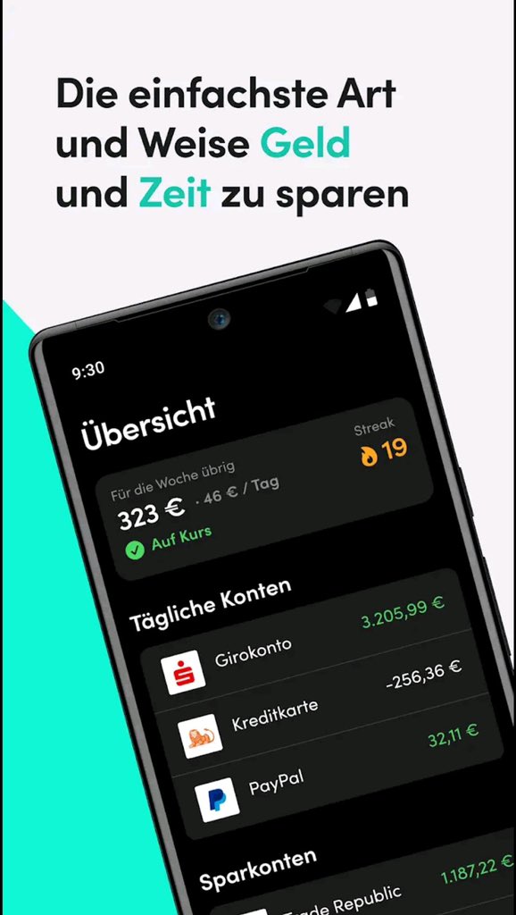 Techaktien2's tweet photo. 👑 No. 1 Finanz-App im App Store
💵 Hilft Dir beim Sparen
🔍 Alle Ausgaben kategorisiert
👍 Einfache Bedienung
📈 Optional Verträge optimieren

Link: https://t.co/QS4lJk964E… 

(Werbung) #FinX #Geld #Sparen https://t.co/huytN2yO1u