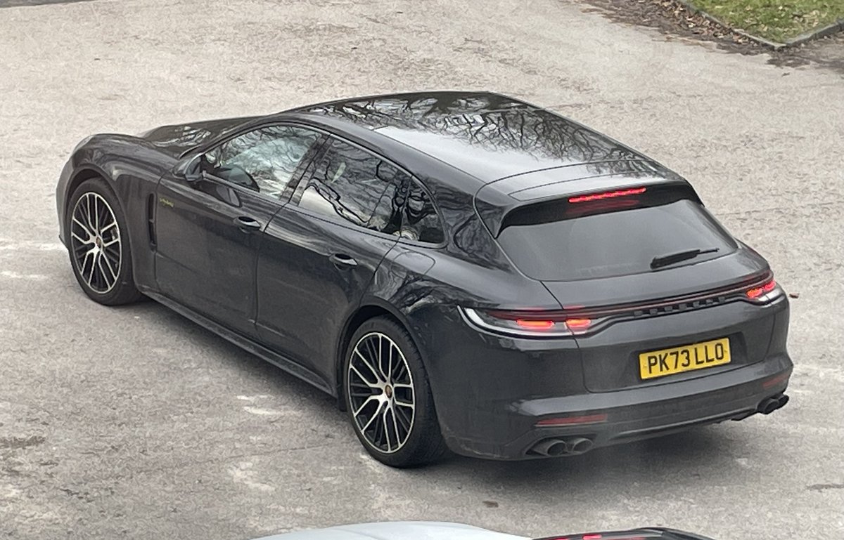 Brand new @porsche @porschegb #panamera #sportturismo spotted recently. Looks like a #ehybrid model with the 2.9 #v6 - bit of a rare one really as people seem to be buying the #taycan #taycancrossturismo a lot more these days! #germanwhip #porschepanamera #bahnstormer #sportsuv