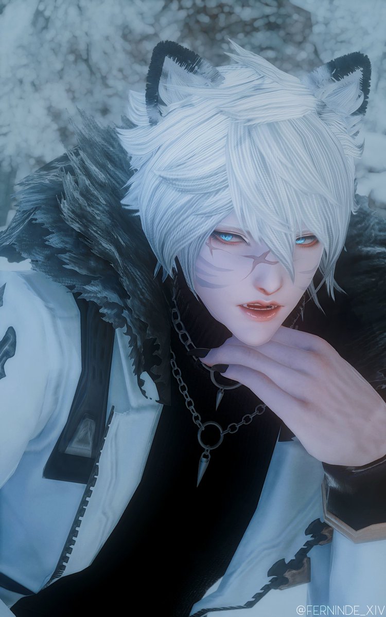 ferninde_xiv's tweet image. 「Bare your fangs.」

☩ | #gposers #eorzeaphotos #ffxivsnaps #maleviera