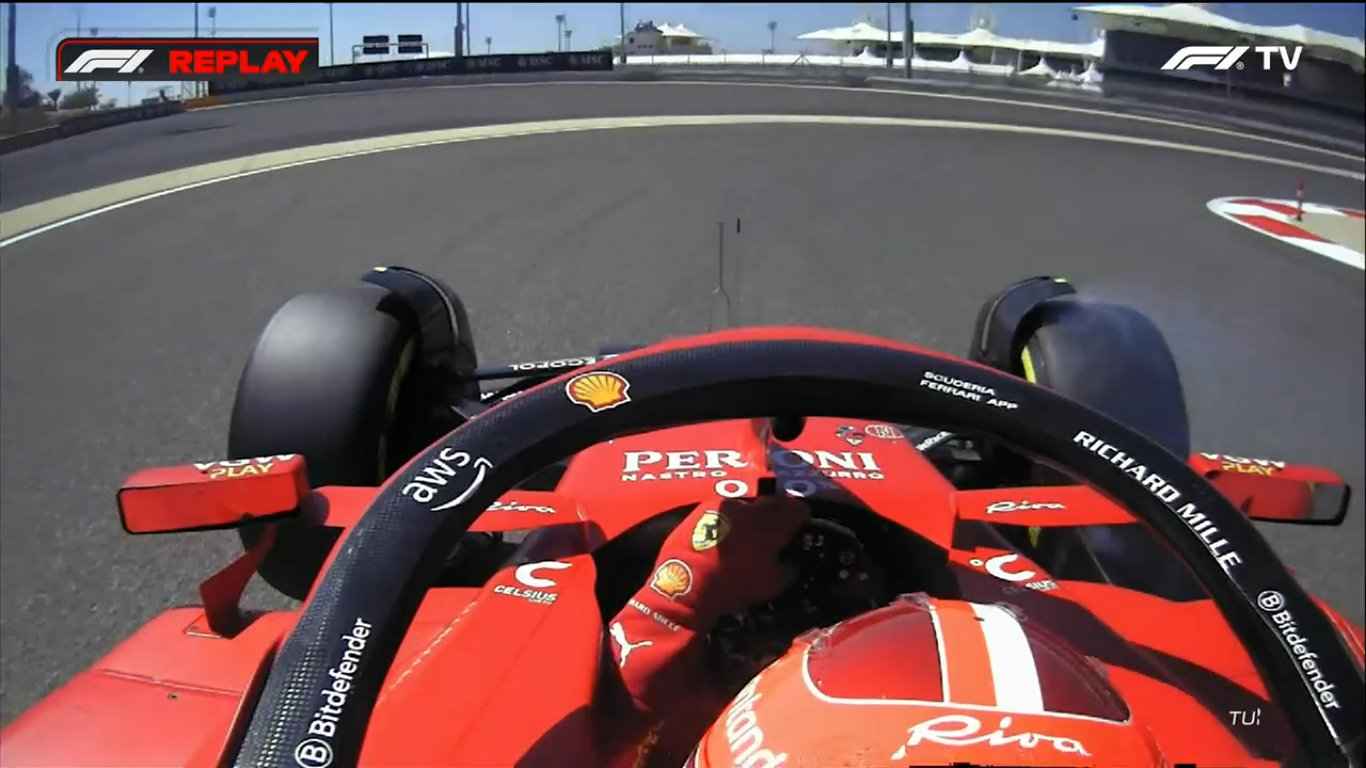 Charles Leclerc. Ferrari SF-24 onboard