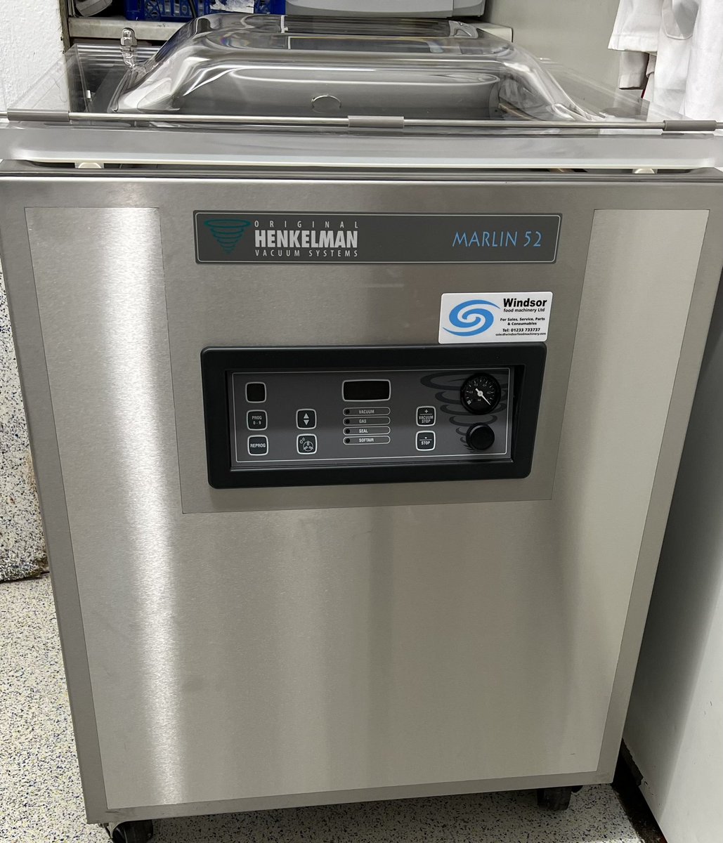 LuffSteven's tweet photo. Two years on since our purchase of our Henkelman vacuum packer with just routine service from @GMSerEng we’re very pleased with the build quality and reliability! @HenkelmanUK https://t.co/ZB1LmTKvYC