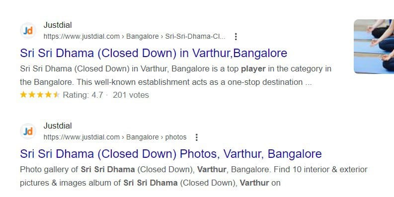 arjundhawan69's tweet photo. @jd_justdial not sure why you are showing this as closed down..  this place is very much in operations 
@jagograhakjago #boycottjustdial @rishikamaljha @mohitjgd1 @kiran0991  @darshancpatil @amolsarnaik @Nitishjgd @himanshusanehi https://t.co/GTDK17RKqT