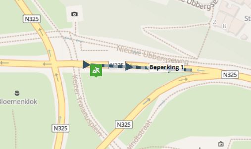 Minder rijbanen beschikbaar op de Nieuwe Ubbergseweg op 23 februari van 9.00 tot 11.00 uur. Dit in verband met onderhoud van de verlichting #wegwerkzaamheden #GemeenteNijmegen #Nijmegen