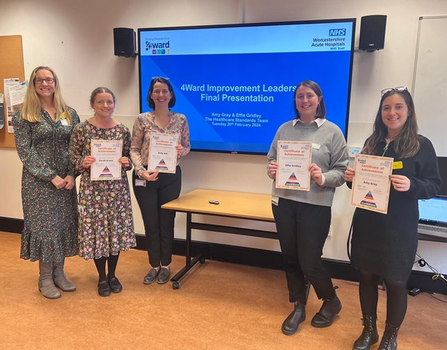 Congratulations to 4 Leaders who completed the Improvement System Leader training yesterday! We heard how they used 4IS tools to identify improvement opportunities and foster collaborative working, moving from cynics to champions! #betterneverstops #puttingpatientsfirst
