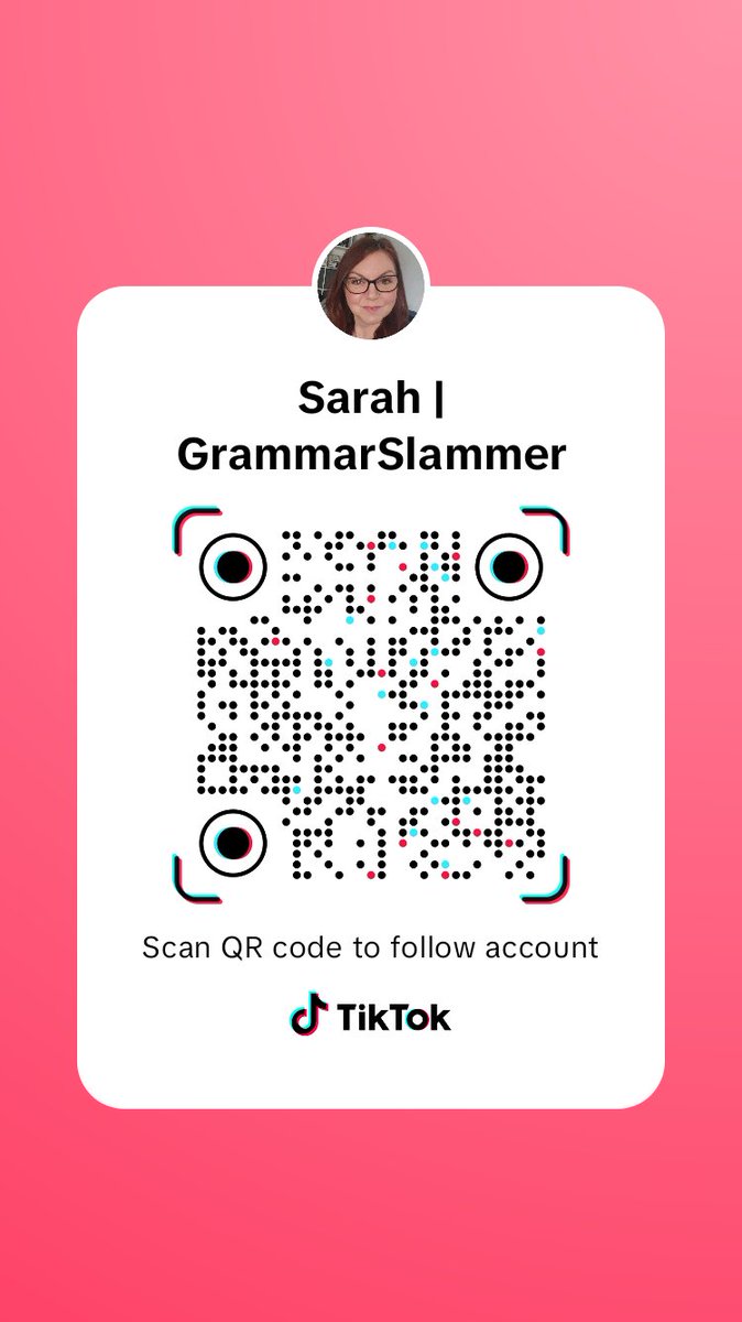 Brownsword74's tweet photo. If you're on Tiktok, I make videos about Grammar. They're aimed at my Primary Trainee Teachers but enjoyed by all 😁 https://t.co/DY8NZemMCD