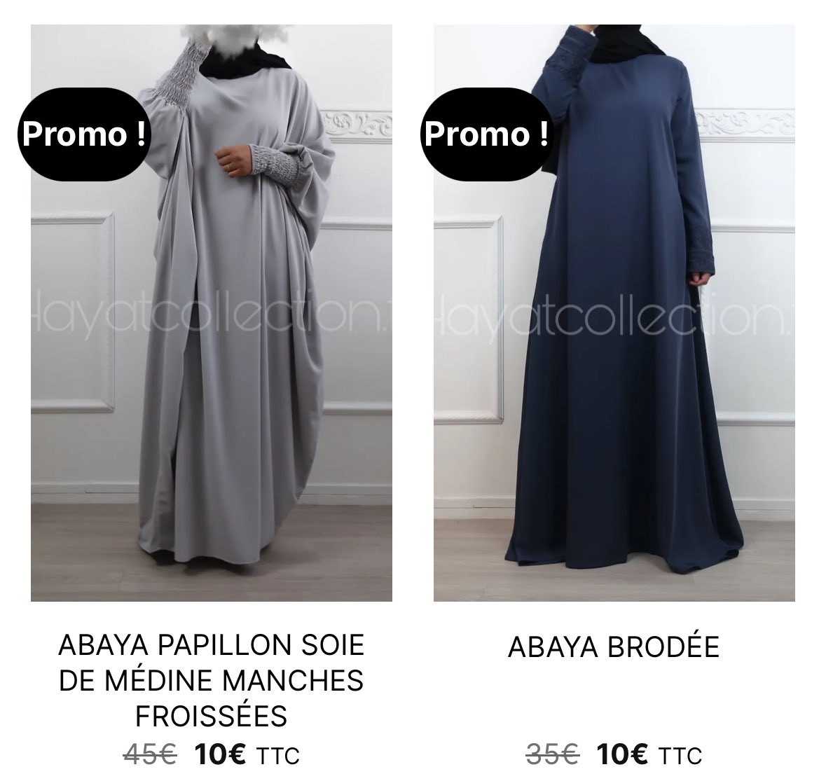 HayatCollection's tweet image. Est-ce que je viens de passer tous nos articles à 10€ sur un coup de tête ?
Absolument 🫣

hayatcollection.fr