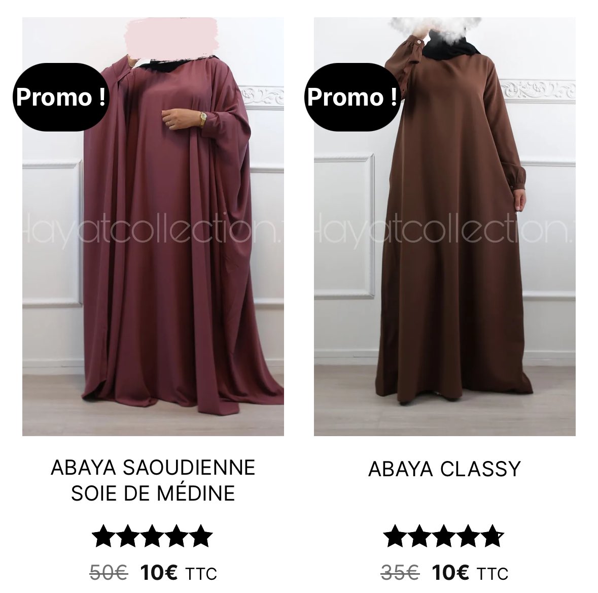 HayatCollection's tweet image. Est-ce que je viens de passer tous nos articles à 10€ sur un coup de tête ?
Absolument 🫣

hayatcollection.fr