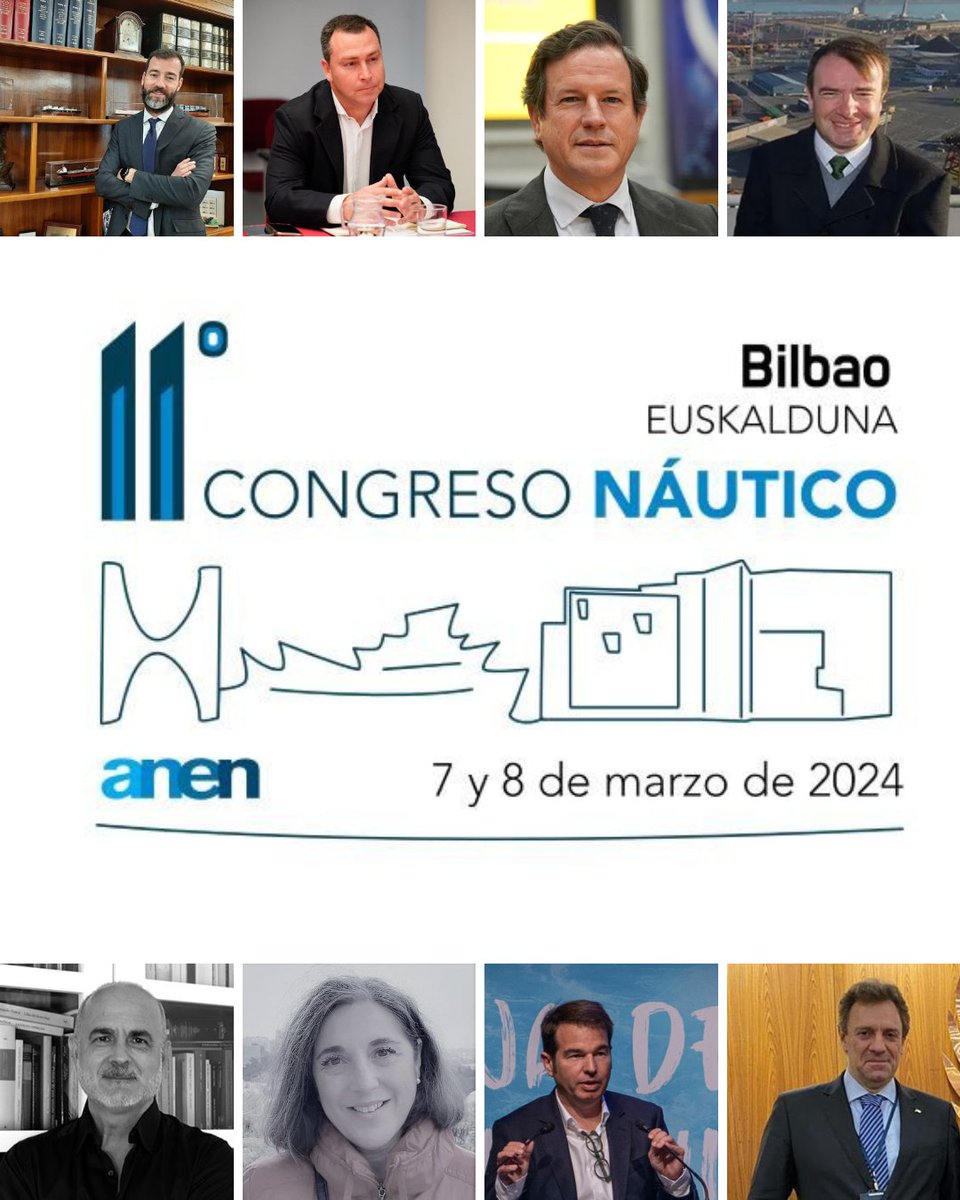 📢 La conferencia anual creada por la ANEN tendrá lugar los días 7 y 8 de marzo en Bilbao.

✨ Ocasión especial para los apasionados del sector de presenciar ponencias muy interesantes sobre diversos temas de mano de profesionales.

🔗 Mas información: congresonautico.com