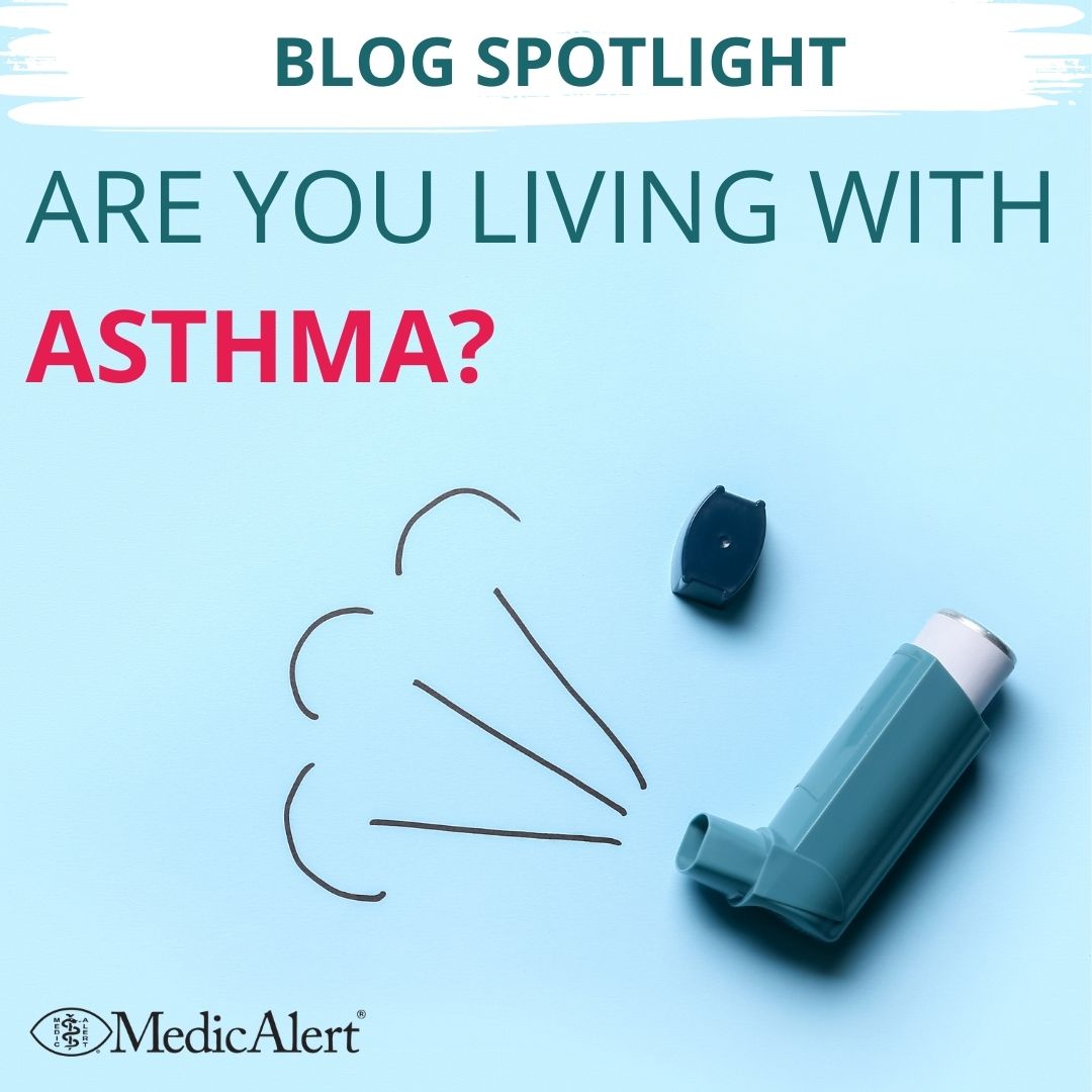 'When you live with a condition that can render you speechless, it is a huge fear that I won’t be able to tell anyone what is wrong with me if I need help.' - Olivia Fulton. Read our blog about what MedicAlert means to her as someone living with #Asthma loom.ly/6B3AF5U