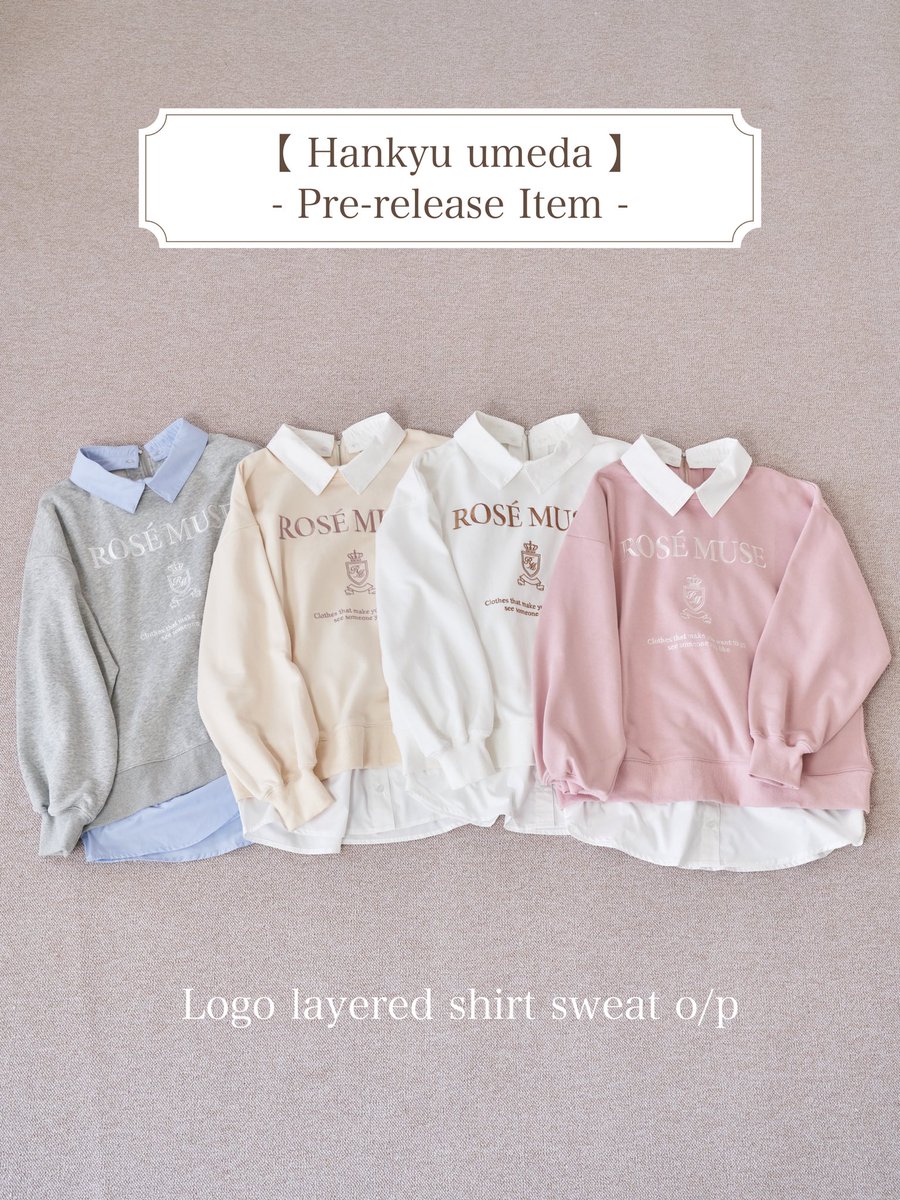 rosemuse_'s tweet photo. 🔖𝐧𝐞𝐰𝐬 

RoséMuse POP UP STORE

初の大阪ポップアップを、阪急うめだ本店 3F Something Good Studio にて開催致します✨

��細は画像をご覧ください𓂃

皆様のご来店を心よりお待ちしております💐𓈒𓂂𓏸

#RoseMuse https://t.co/XRmynUdtmz