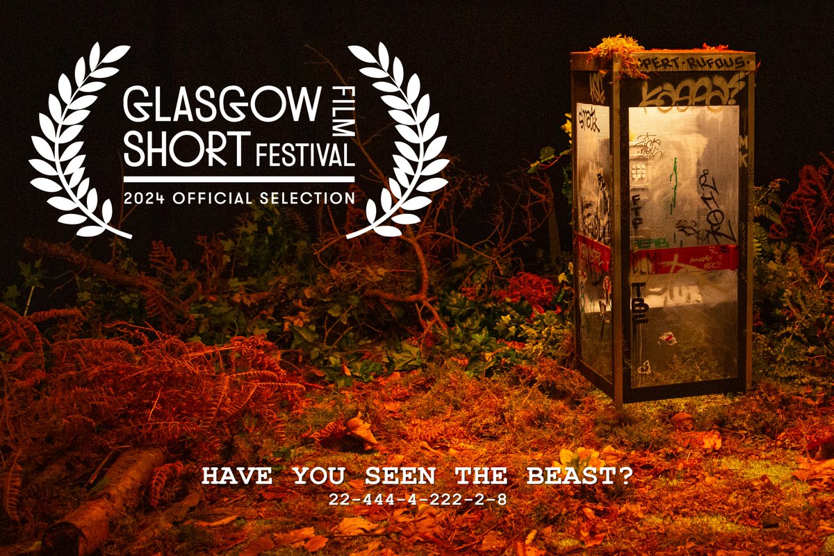 The World Premiere of our new documentary ’Have You Seen the Beast?’ Will be at @GlasgowShort !!! 🎬🍿🏴󠁧󠁢󠁳󠁣󠁴󠁿 couldn’t be a better festival to share it with people. @MeltTheFly @AHamiltonAyres gsff.filmchief.com/shop/tickets?v…
