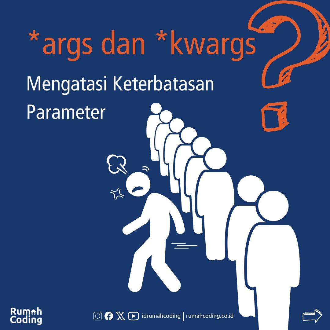 idrumahcoding's tweet image. Pernah liat *args dan **kwargs pada sebuah fungsi di Python. Tau gak fungsinya apa? Yuk kita simak penjelasan berikut:

#python #codingtips #PythonFlexibility #CodingMagic #ArgsAndKwargs