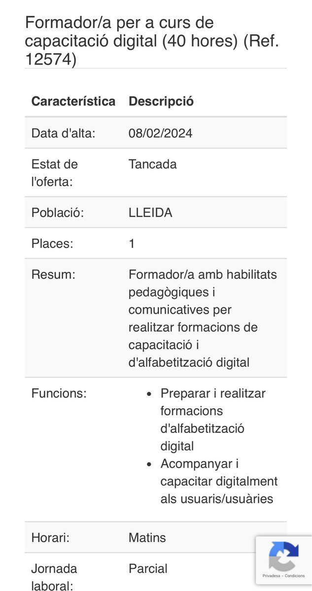 kamatortuga's tweet photo. L’oferta en qüestió!
#ResponsabilitatEducativa
#BonesPraxis https://t.co/SDzZdLZAxS