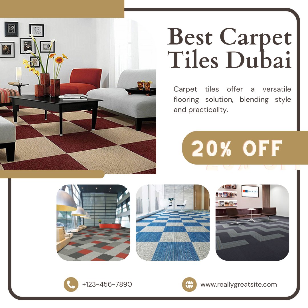 BestCarpetUAE's tweet photo. 𝐂𝐮𝐬𝐭𝐨𝐦𝐢𝐳𝐢𝐧𝐠 𝐘𝐨𝐮𝐫 𝐅𝐥𝐨𝐨𝐫𝐬 𝐰𝐢𝐭𝐡 𝐎𝐮𝐫 𝐁𝐞𝐬𝐭 𝐂𝐚𝐫𝐩𝐞𝐭 𝐓𝐢𝐥𝐞𝐬
Carpet tiles redefine flooring convenience with their modular charm.
visit now: https://t.co/9I03VLrqlJ
Email: info@bestcarpetdubai.ae
Phone No: +971 55 636 5963 https://t.co/D6GzdY0ElT
