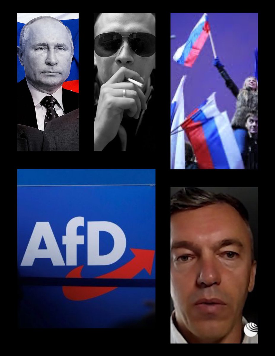 Im Dienste des russischen Staates im Deutschen Bundestag.

Russland hat die rechtsextreme Partei AfD „Putins Partei in Deutschland“ erfolgreich als nützlichen Verbündeten identifiziert.

🧵1/13