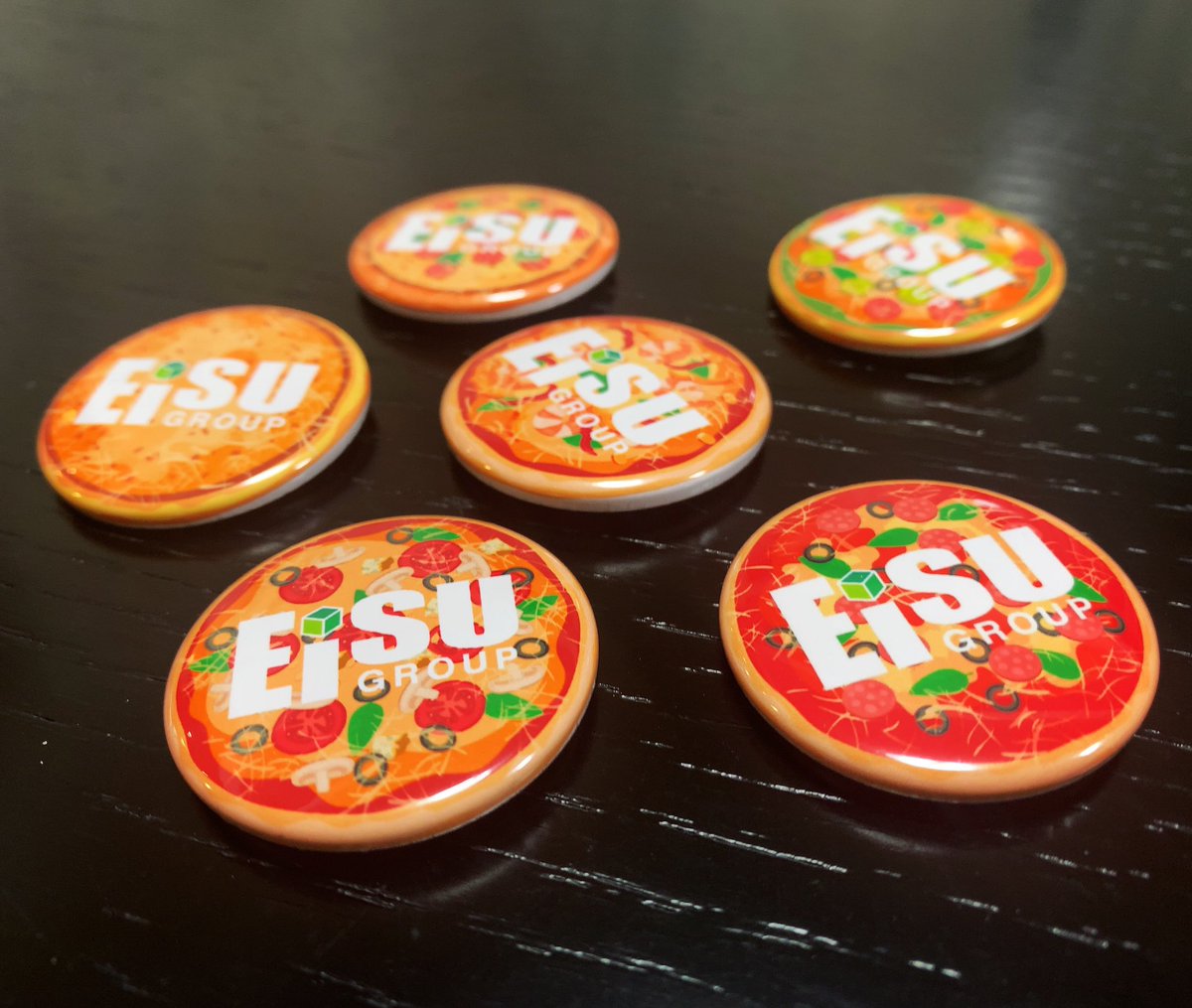 秋田個別指導学院の『小学生ふりかえりテスト』が過去最多の受験者数となりお申し込みを締め切りました。参加特典のピザ🍕缶バッジ！完成して焼きたてです！✨

#秋田個別指導学院　#秋田英数学院　#春期講習　#ふりかえりテスト