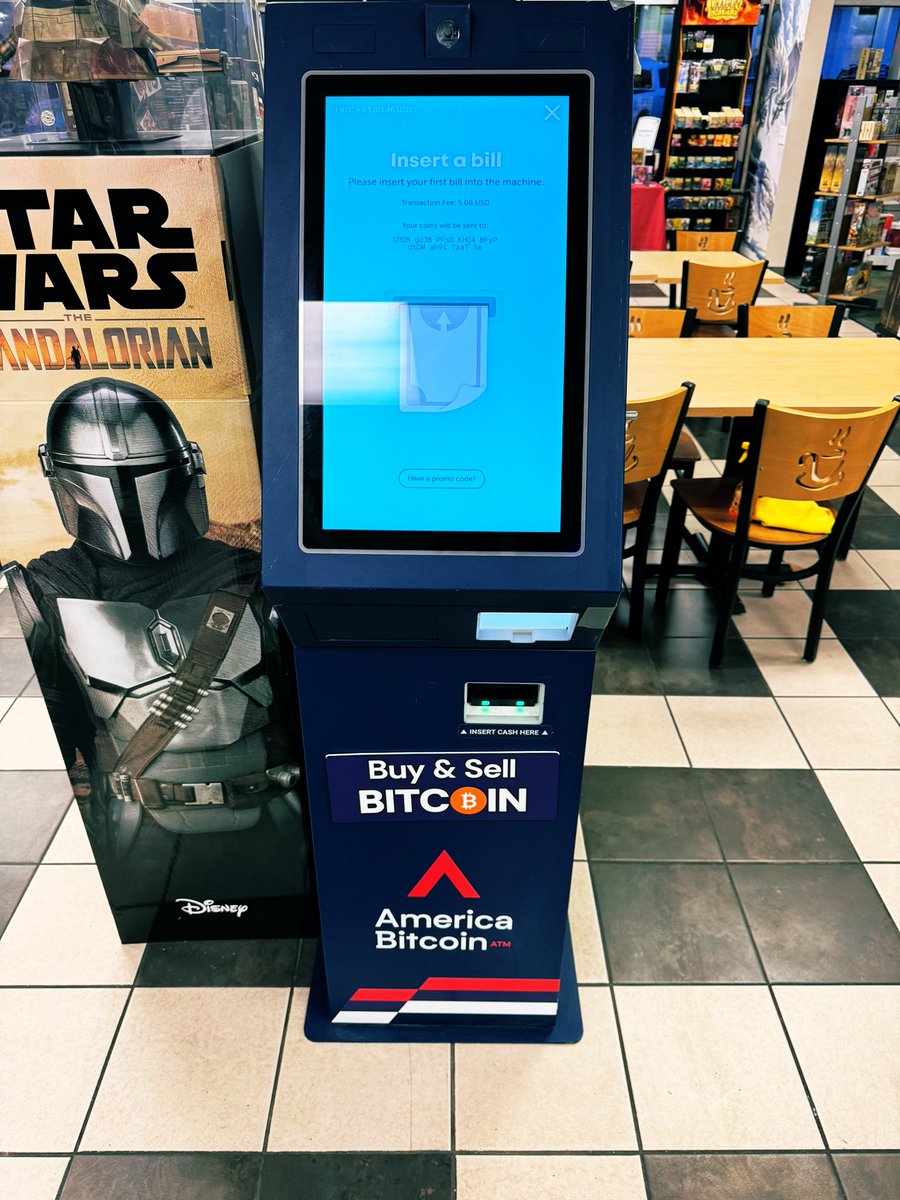 AmericaBTM's tweet photo. New Bitcoin ATM alert:
Game Haven Bountiful Utah

Buy #Bitcoin with cash 💵 https://t.co/oxmQFAdUoG