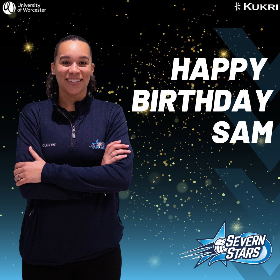 SevernStars's tweet image. Happy birthday to our technical defence coach @Sam_CookieCook 🥳

All at Stars wishes you a very happy birthday &amp;amp; we hope you enjoy the celebrations 🎂🎉🎈
#UpTheStars
