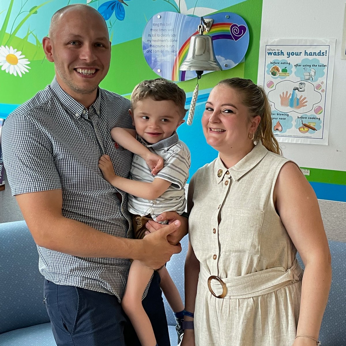 Since his diagnosis, Oliver has gone on to ring the end-of-treatment bell, thanks to the incredible care he received at Nottingham Children's Hospital. Fantastic! Help support patients like Oliver to get the best care possible: nottinghamhospitalscharity.org.uk/donate/our-app…