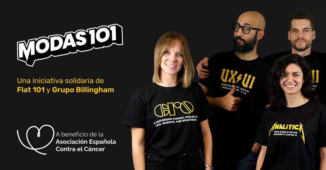 La camiseta que todo profesional digital debe vestir ya está aquí ⚡ Lanzamos un e-commerce solidario para hacer del mundo un lugar mejor 🖤💛

Con esta 👕 no sólo lucirás estupendx, sino que estarás ayudando a una causa que nos afecta a todos 🧵

modas101.com