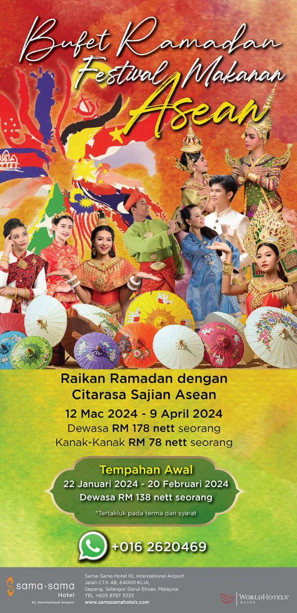 TourismSelangor's tweet photo. Bersempena dengan bulan Ramadan yang akan menjelang tidak lama lagi, Tourism Selangor menyenaraikan lebih 40 pakej berbuka puasa di sekitar negeri Selangor yang menyediakan juadah yang lazat dan menarik. https://t.co/r1iJbzCc4h