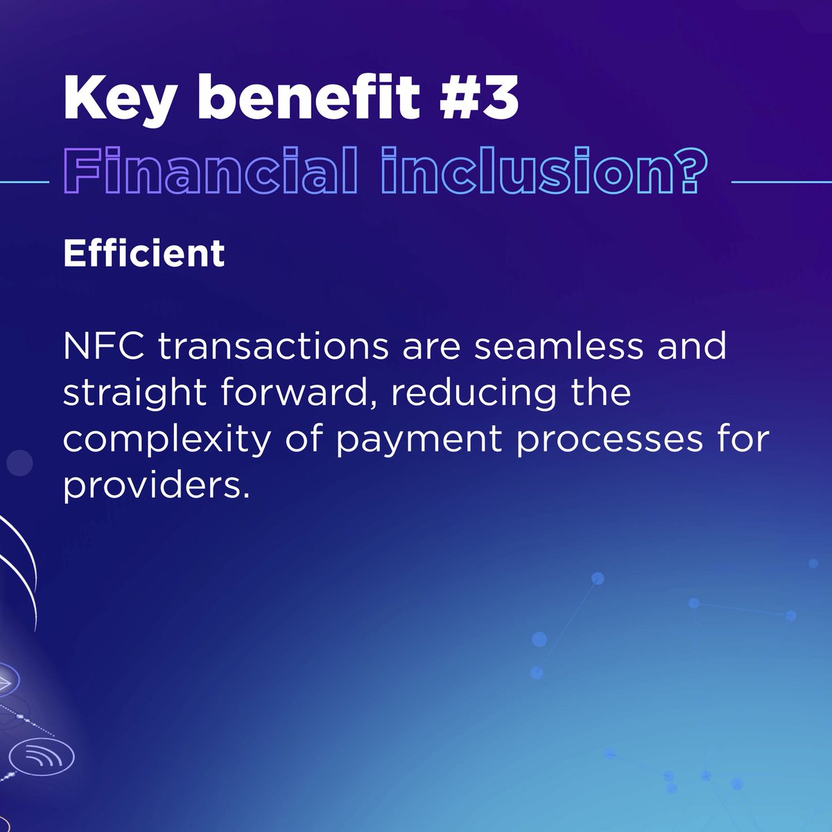 NFC tech is transforming the way we make payments and complete security measures. 
Swipe left below to learn more 👇
From digital card issuance to identity verification, FOO leverages NFC tech in a range of its products. Learn more here: foo.mobi/products/
#FOO #Fintech