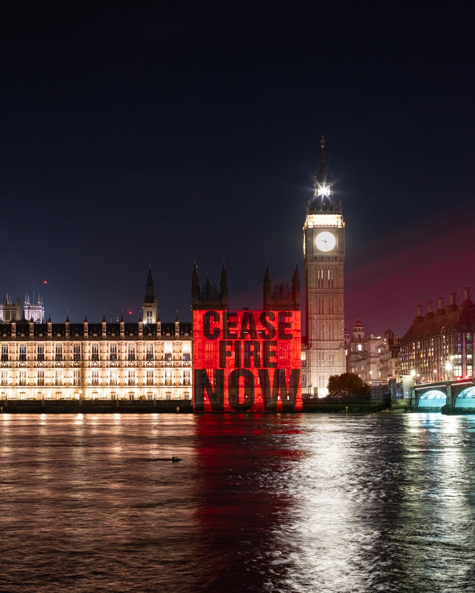 🚨  Today, your MP will vote on whether to call for a ceasefire in Gaza and Israel.

➡️ We're sending a powerful message to our MPs to make the right decision as our representatives in Parliament.

An immediate and permanent #ceasefire is the only way to stop the death and