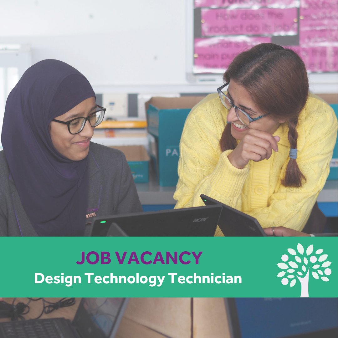 We are recruiting for a design technology technician to join our award winning department. The ideal candidate should have workshop experience, in either academic or industrial settings and be confident using CAD/CAM. For more details &amp; to apply go to: bchs.co.uk/quick-links/qu….