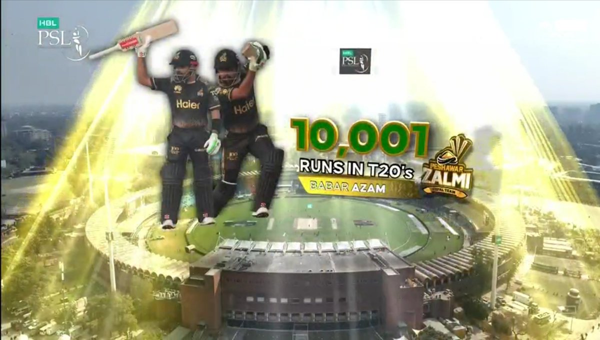 cricyess's tweet photo. Babar Azam Completed 10,000 Runs in T20 Cricket 🏏🇵🇰

#Cricket #Pakistan #HBLPSL #PSL9 #HBLPSL9 #PSL2024 #BabarAzam #BabarAzamFans #PeshawarZalmi https://t.co/qyQB9RecYT
