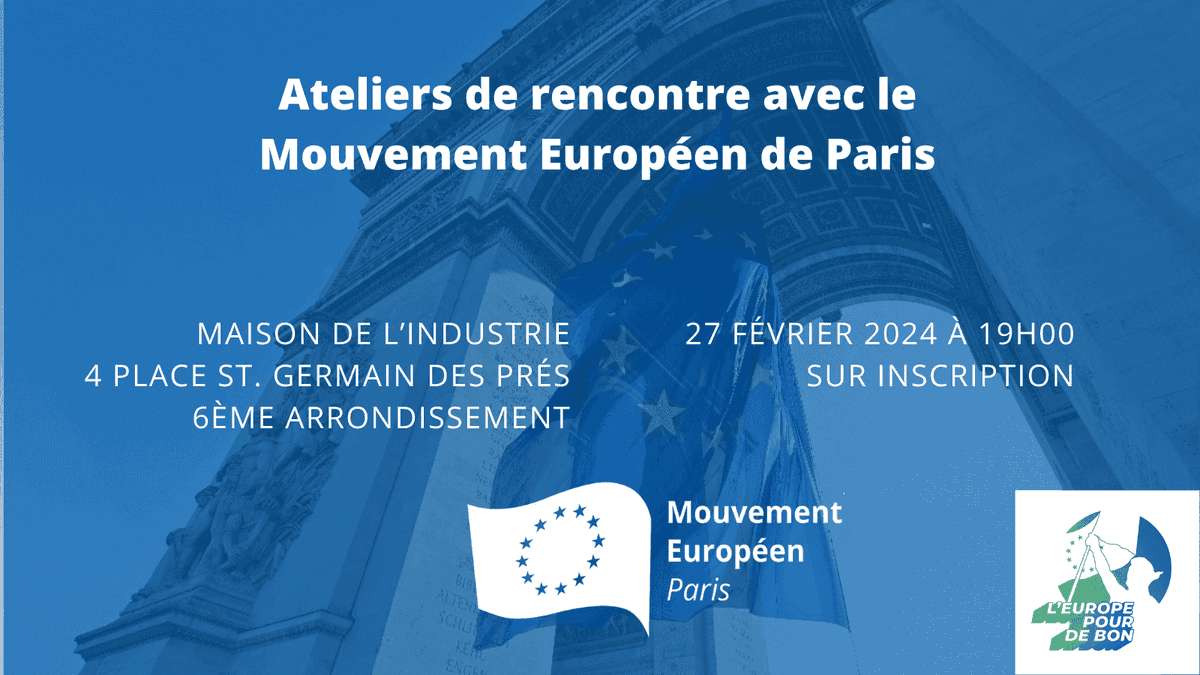 Mouvement Européen - Paris tweet media