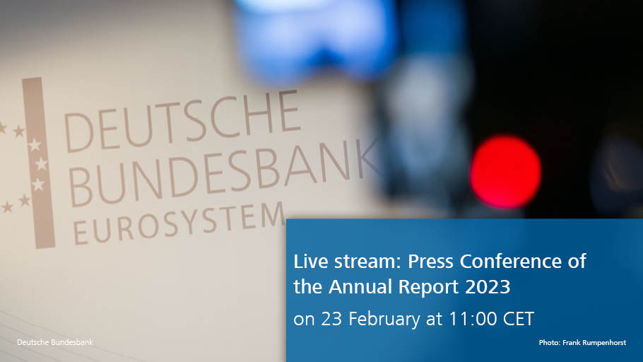 bundesbank's tweet photo. Watch on 23 February at 11:00 CET: Bundesbank President #JoachimNagel and Executive Board member Sabine #Mauderer presenting the Bank’s #AnnualReport 2023. #pressconference.
https://t.co/WpM8mEVxpK https://t.co/Izcdp7src9