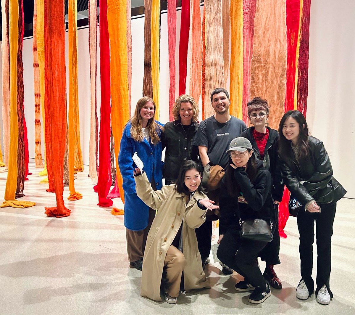 Collecting Art from Latin America students took a trip to the Unravel show at the <a href="/BarbicanCentre/">Barbican Centre</a>.

In this major group exhibition, 50 international, intergenerational artists use textiles to communicate vital ideas about power, resistance and survival. 

shorturl.at/eIRX2