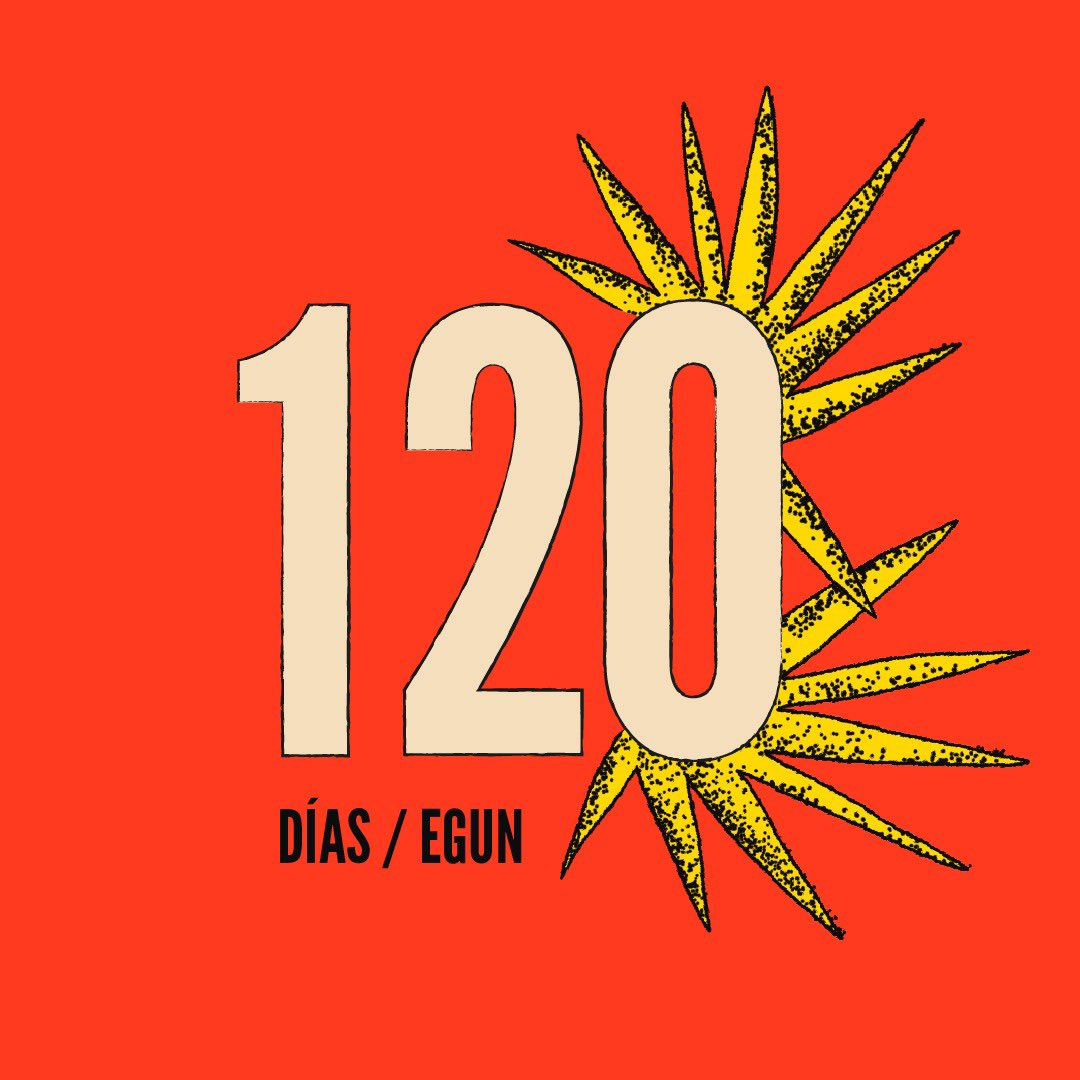 En 120 días nos vemos en Mendizabala! Ya si que ha empezado la cuenta atrás! Nombra con quien verás el primer bolo! 😎 #azkenarockfestival