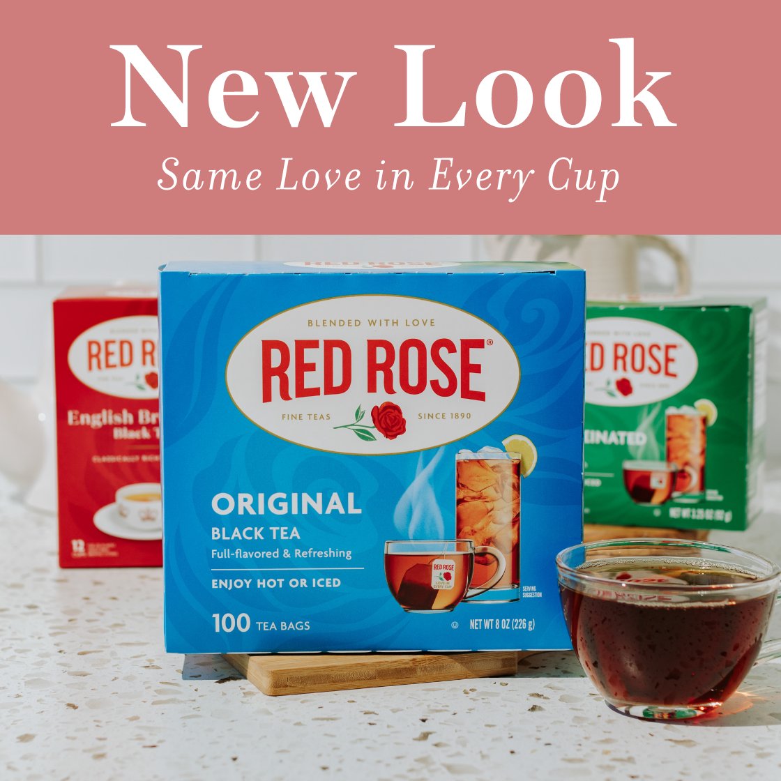 RedRoseTeaUS's tweet photo. It’s official!! 🌹💙 NEW PACKAGES ARE FRESH OFF THE PRESS &amp; ready for you to enjoy! As they are slowly rolling out, tag us if you receive one of these gorgeous new boxes!
https://t.co/j0Nrhbr3RQ

#NewLookSameGreatTaste #redrosetea #redrose #drinktea #hottea #cupoftea https://t.co/B5Ff5NInAc