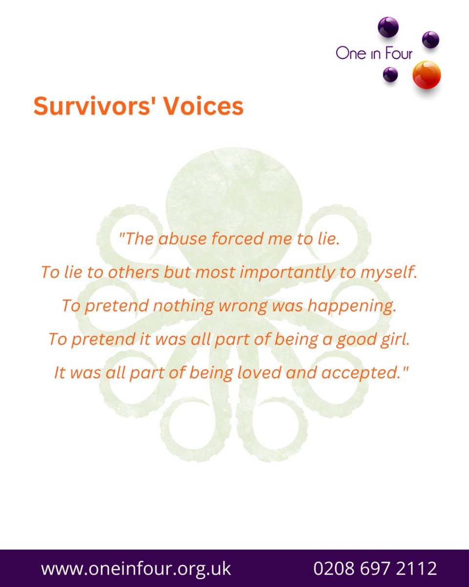 It's through the stories survivors share that we can get a glimpse of the cruel reality of childhood sexual abuse.
Please visit our website to find out more about our work and how you can help us, help survivors. 

#endchildabuse #taumainformed  #survivortothriver