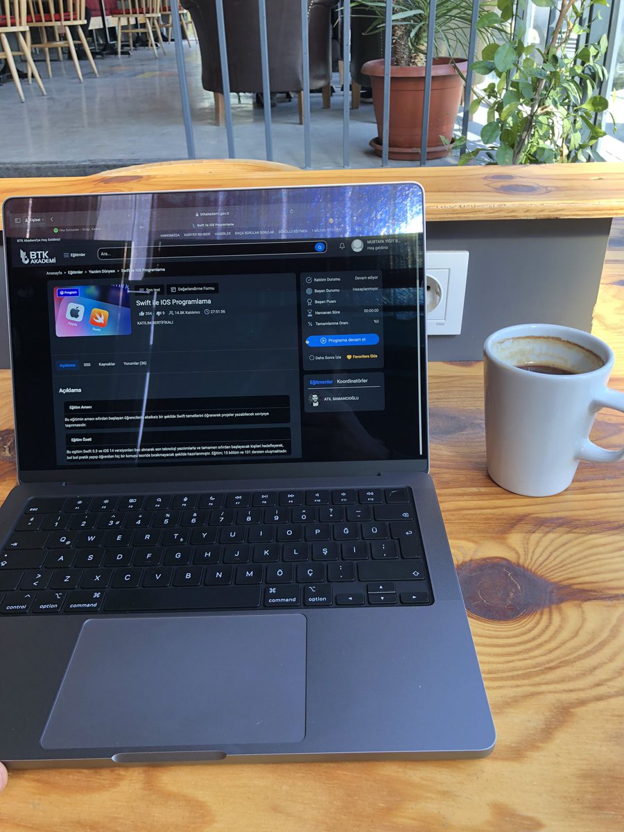 YigitSteps's tweet image. Karar verildi.
21.02.2024
Uzun bir heyecanlı bir o kadar da yorucu bir yolculuk beni bekliyor gibi.
#swiftdeveloper